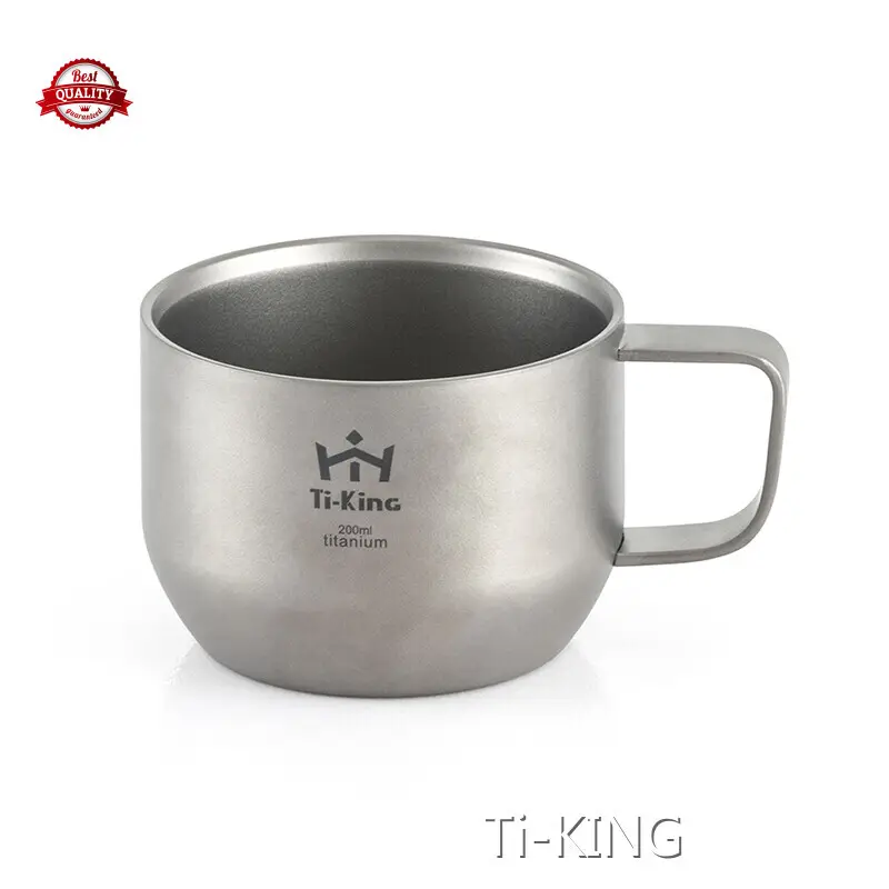 Titanium Coffee Cup by Ti-KING 1