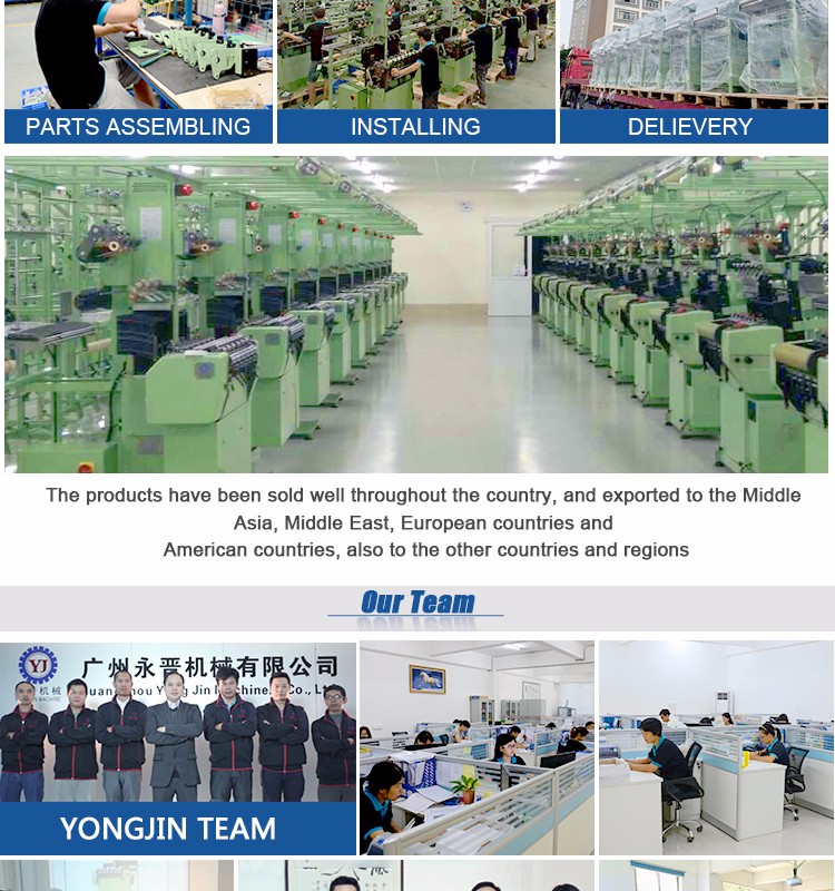 Yongjin - Hot sale ribbon lace jacquard machine YJ-TNF 8/27 15
