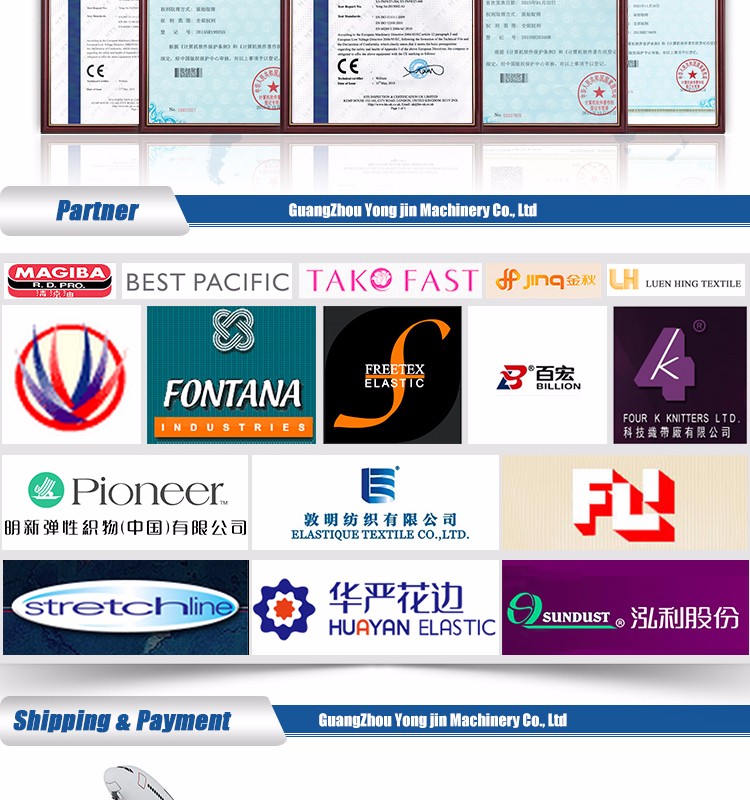 Yongjin - Hot sale ribbon lace jacquard machine YJ-TNF 8/27 17