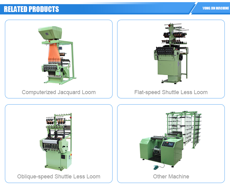 Yongjin - Yongjin CE Double Headed Swing Tape Winder Machine For Packaging Elastic And Non-elastic Webbing Products Layering Machine 9