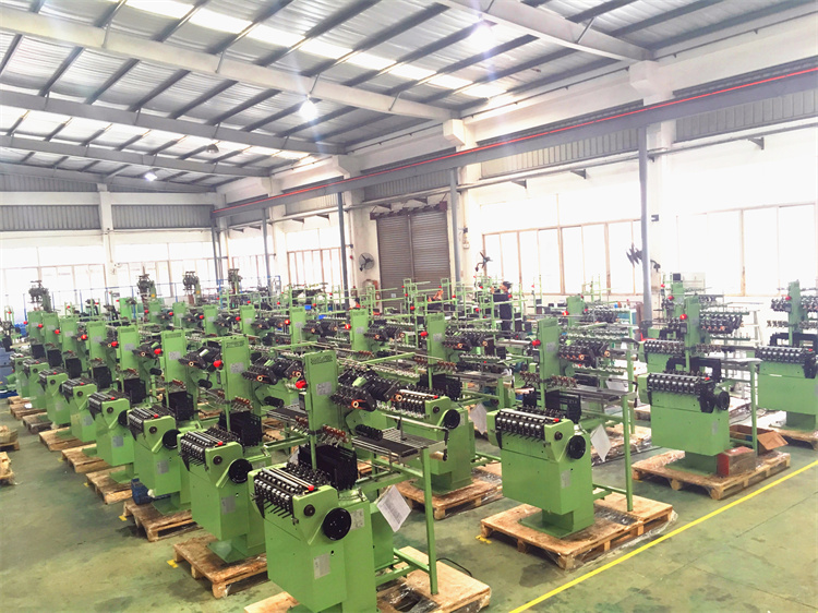 Yongjin - China manufacturer professional custom high performance automatic flat computerized jacquard loom machine for narrow fabric YJ-TNF 8/42 13