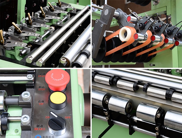 Yongjin - high-speed needle loom 12 shaft+jacquard handloom machine YJ-TNF 8/27 6