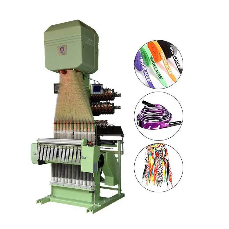 Yongjin - Yongjin automatic jacquard shoelace weaving making machine TJ-TNF12/27-240 1