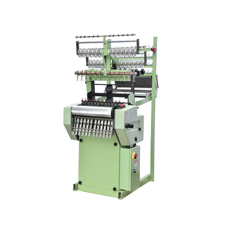 Yongjin - Professional manufacturer custom V series high speed narrow fabric shuttleless needle loom machine YJ-V 8/27 1