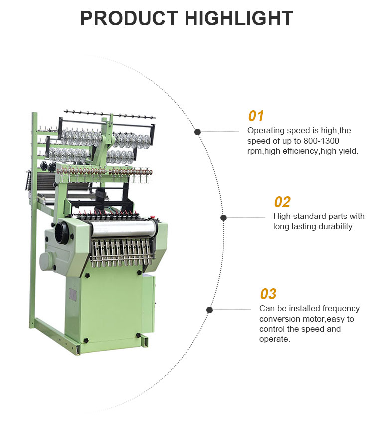 High efficiency medical gauze bandage making machine