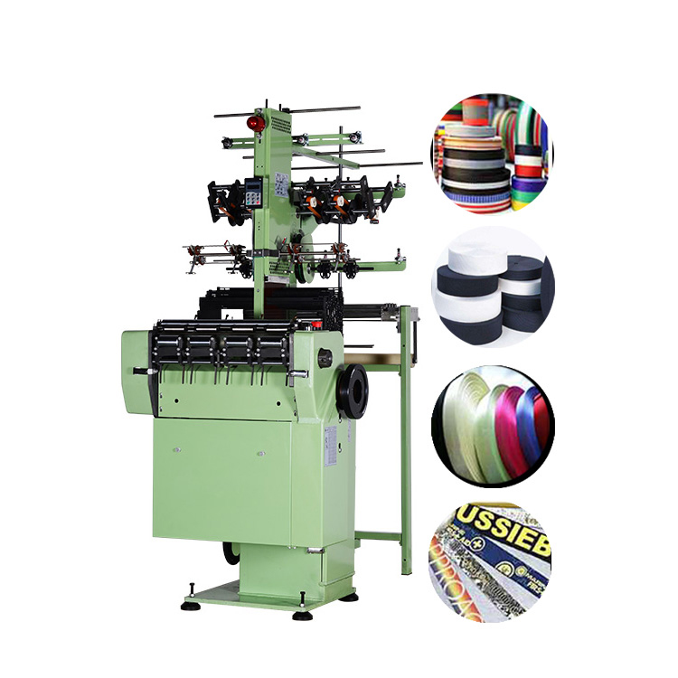 Yongjin - Narrow Fabric needle loom muller elastic machine,muller woven label weaving machine YJ-NF 4/66 6