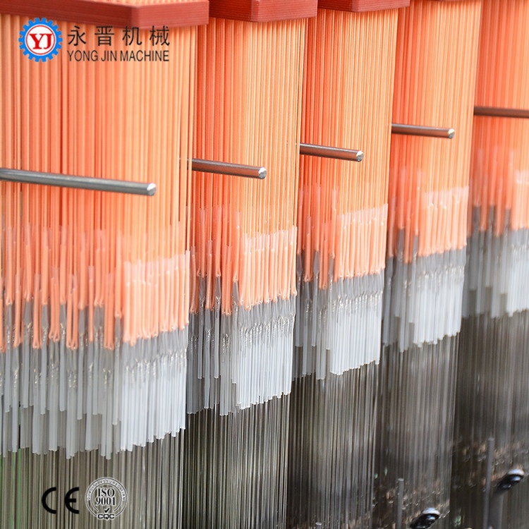 Yongjin - Flat Weaving jacquard loom machine jacquard patterned narrow fabric elastic and non-elastic light weight belts and tapes Flat Computerized Jacquard Loom 9