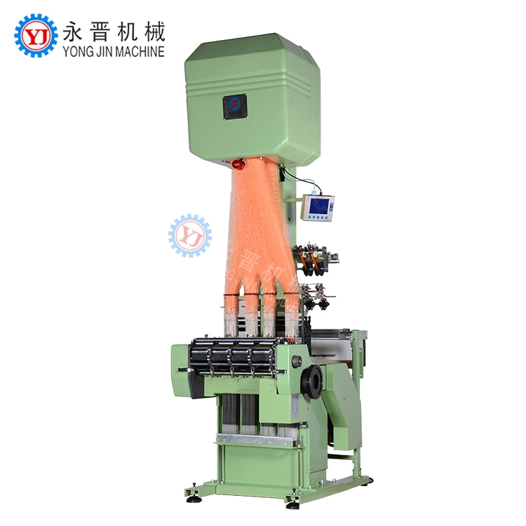 Yongjin - fabric webbing loom elastic band machines sell for under garments Flat Computerized Jacquard Loom 1