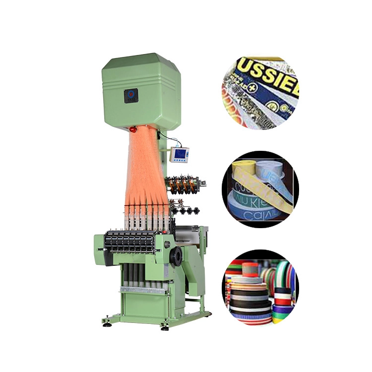 Yongjin - high speed computerized jacquard webbing strap making machine+computerized jacquard polyester belt machine YJ-TNF 6/42 1