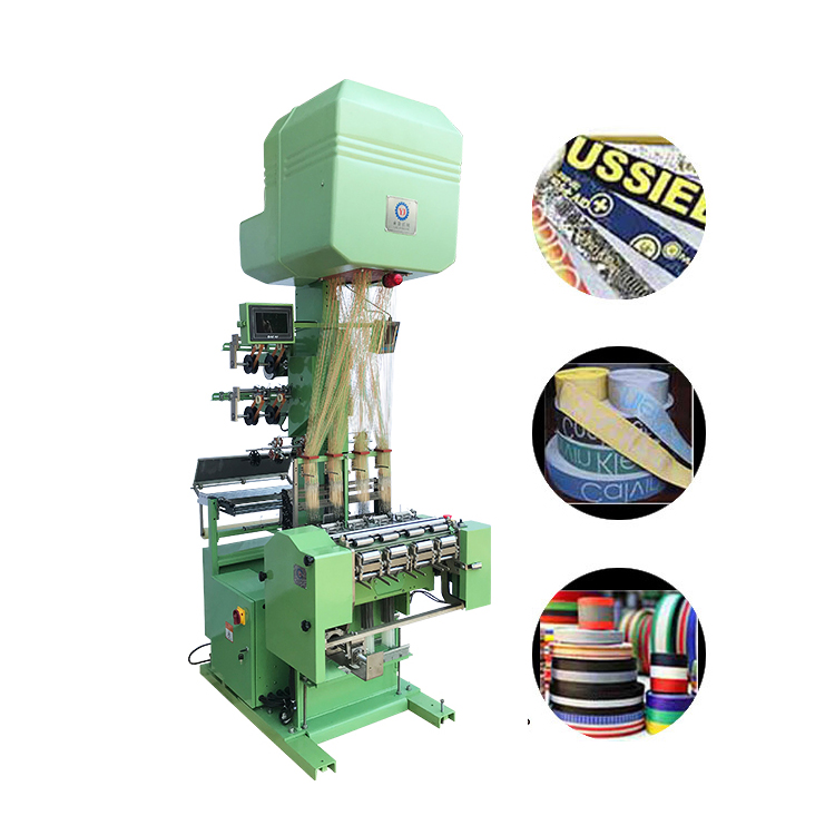 Yongjin - Yongjin wide width fabric needle loom ribbon/tape/webbing weaving machine Flat Computerized Jacquard Loom 5