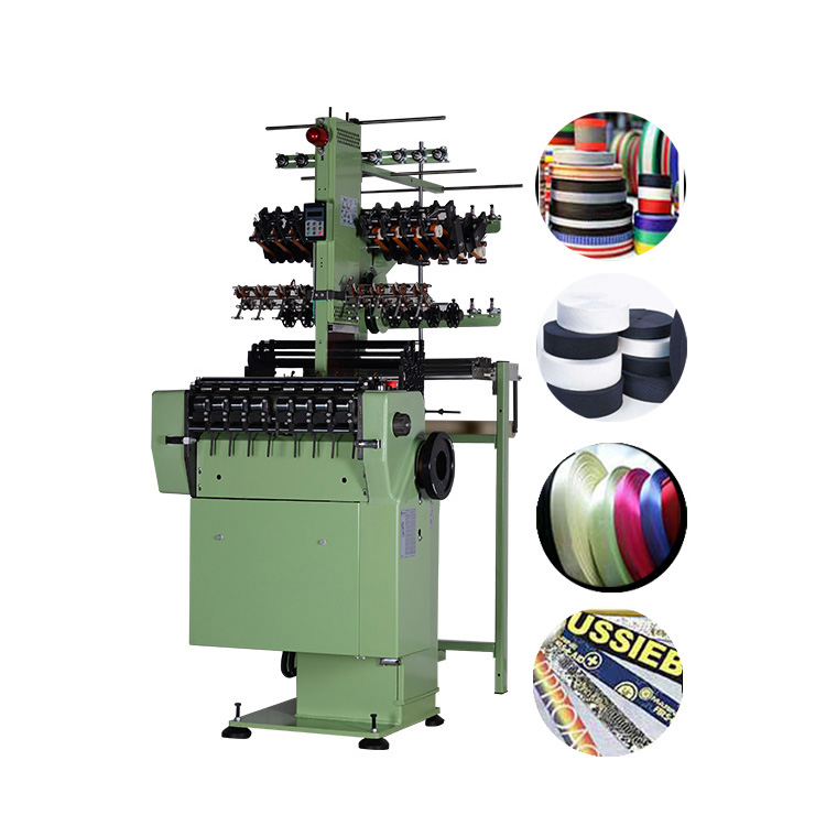 Yongjin - Yongjin flat elastic belt making machine textile weaving needle loom YJ-NF 8/27 8