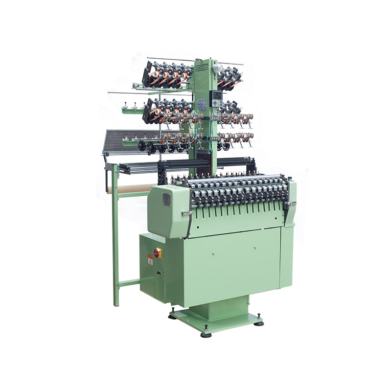 Yongjin - Yongjin manufacturer professional supply industrial underwear elastic ribbon shuttleless needle loom machine YJ-NF 16/15 9