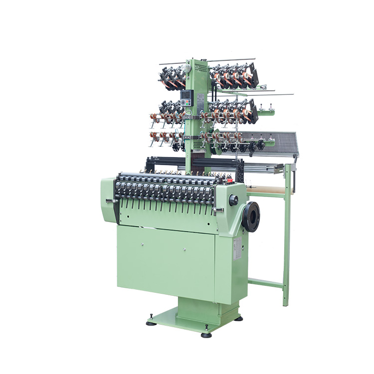 Yongjin - Yongjin manufacturer professional supply industrial underwear elastic ribbon shuttleless needle loom machine YJ-NF 16/15 8