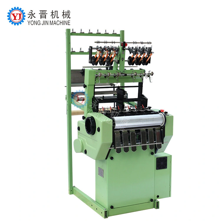 Yongjin - China manufacturer shuttleless elastic webbing,non-elastic belt machine YJ-V6/45 1