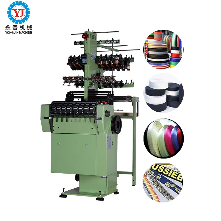 Yongjin - Yongjin high output loom polyester elastic tape making machine YJ-NF 12/27 1
