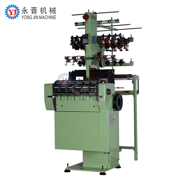 Yongjin - High speed satin ribbon tape weaving machine, high quality satin tape needle loom,satin elastic machine making YJ-NF 6/42 5