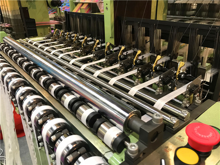 Yongjin - Yongjin automatic plastic/metal zipper tapes making machine needle loom YJ-NF 12/27 9