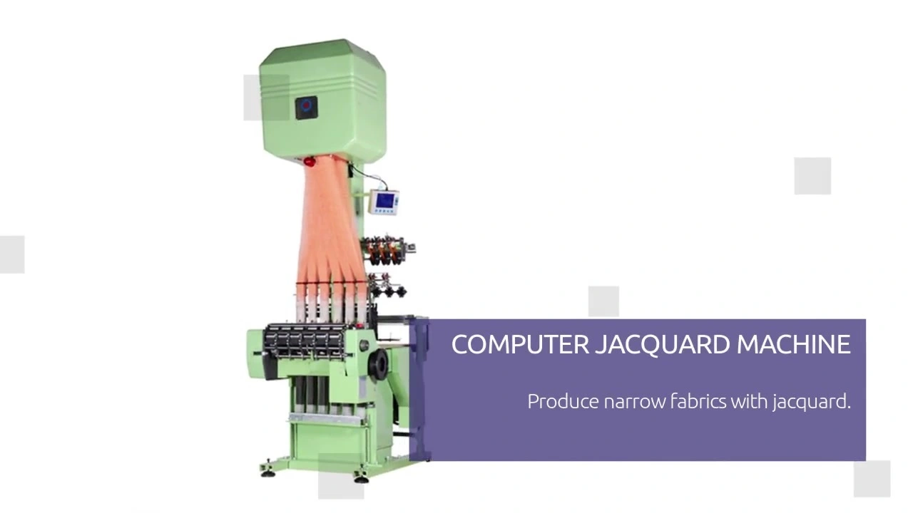 Computer Jacquard Elastic Machines TNF6-50 1
