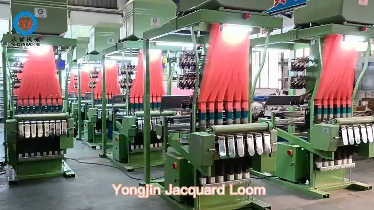 Jacquard Elastic Machine Test Before Shipment 1