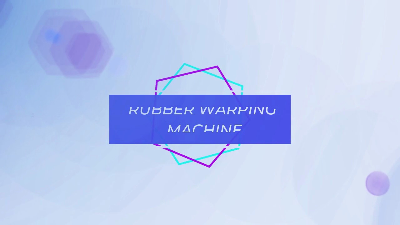 RUBBER WARPING MACHINE 1