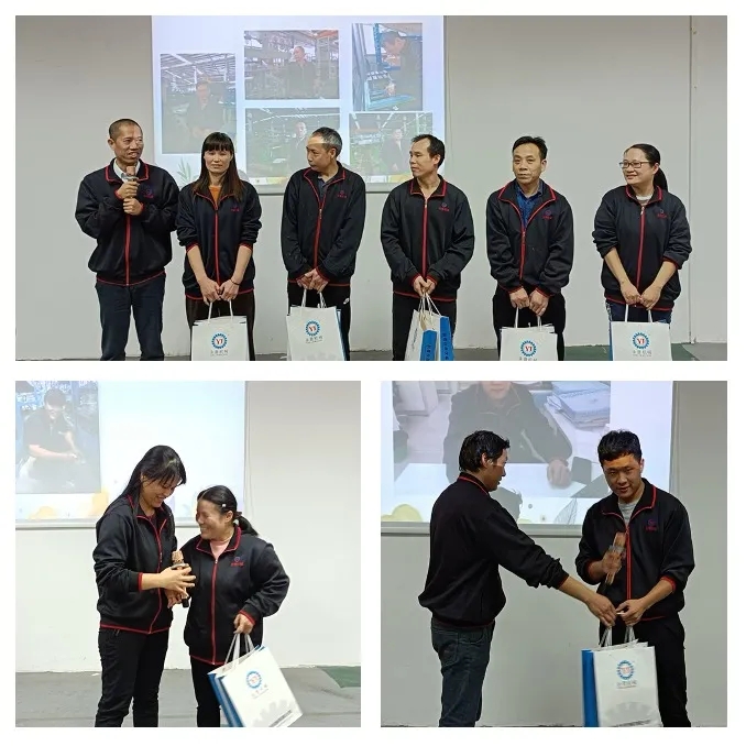 YONGJIN MACHINERY 2022 1ST STAFF MEETING & 2021 COMMENDATION MEETING SUCCESSFULLY HELD 2