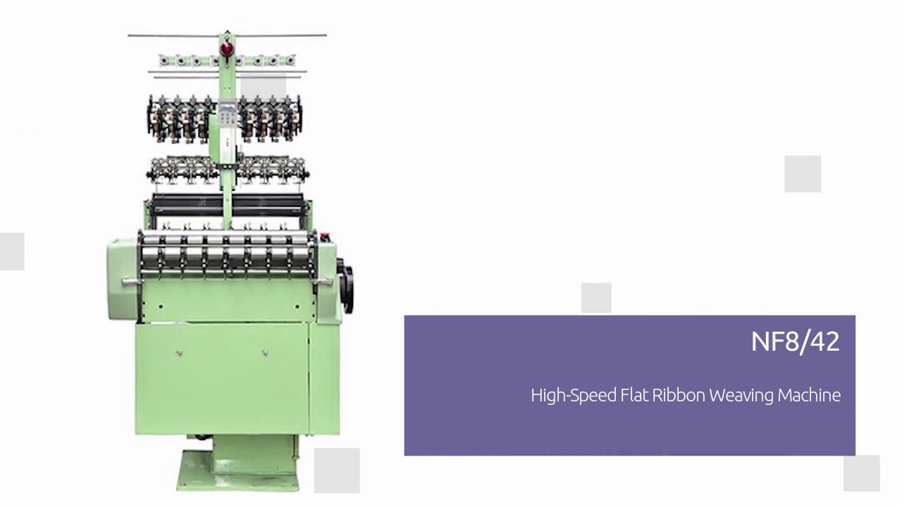 NF8/42.High-Speed Flat Ribbon Weaving Machine.