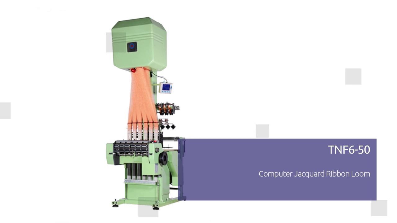 Computer Jacquard Ribbon Loom TNF6-50 1