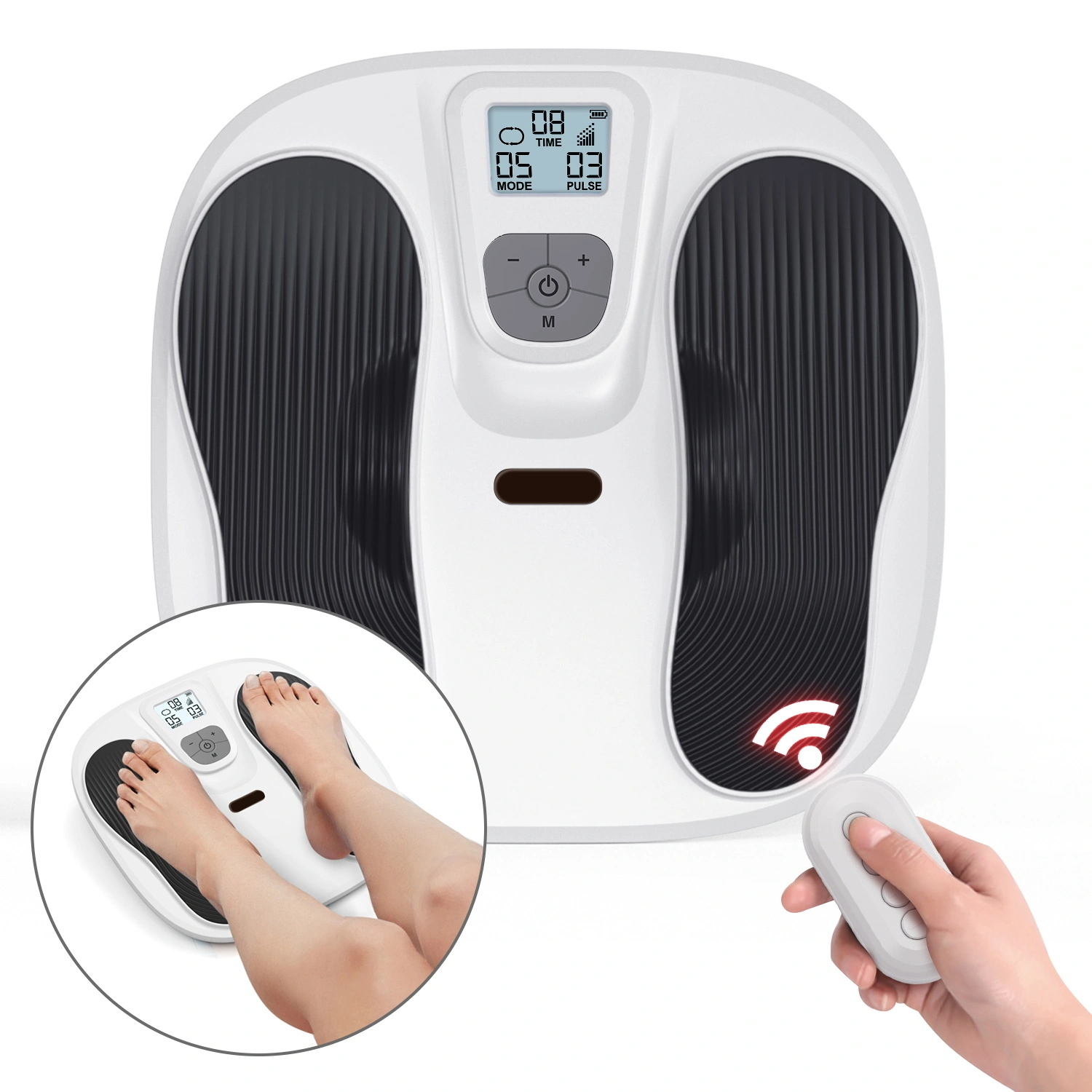OSTO Portable Foot Massager with TENS Electrotherapy and Muscle Stimulation 1