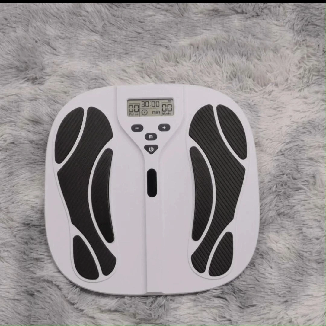 Portable EMS Foot Massager Electric Feet Muscle Stimulator for Pain Relief & Blood Circulation, Foldable Massage for Home and Travel 1