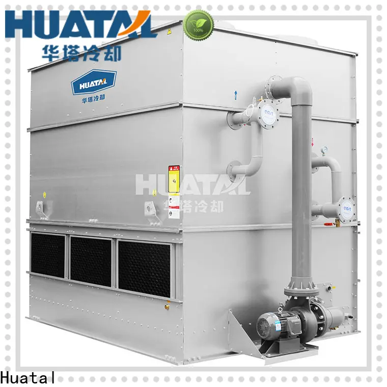 Huatal environmental protection closed circuit cooling tower explosion proof motor for plastic chemicals 1
