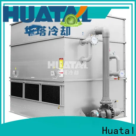 Huatal advanced technology closed evaporative cooling tower for reaction kettle supplier for plastic chemicals 1
