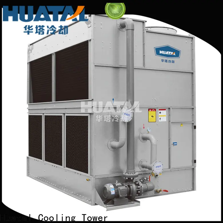 Huatal energy saving closed loop cooling tower solution factory for plastic chemicals 1