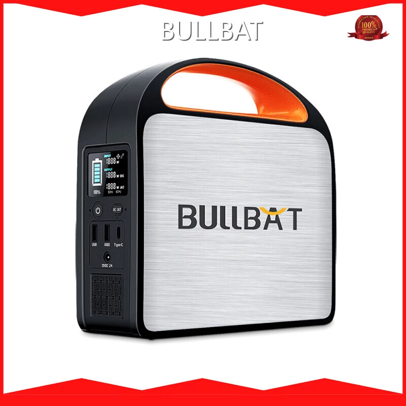 BULLBAT Brand 5V/3A 9V/2A 12V/1.5 (Max 18W for Each Port 12V 2A (Max 24W) 3S) 110V~60Hz Pure Sine Wave Custom Best Rechargeable Generator 1