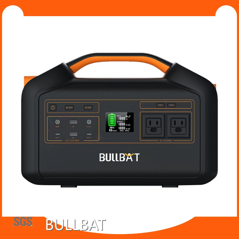 Total 36W) 12V 10A (Max 120W) 14-131°F (-10~55℃) Portable Outdoor Power Supply BULLBAT 1