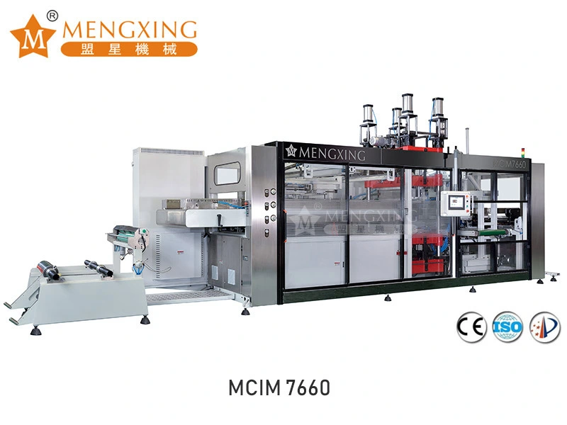 Automatic vacuum pressure forming machine 2 station MCIM7660 1