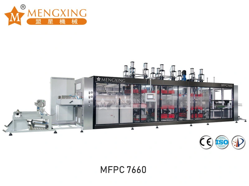 Full atomatic vacuum pressure forming machine 4 station MFPC7660 1