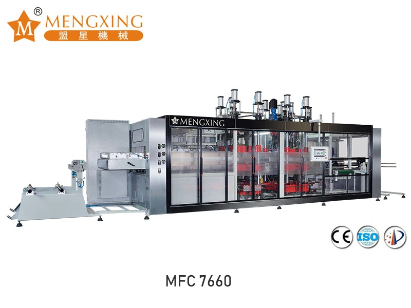 Fully-auto vacuum pressure forming machine 3 station MFC7660 1