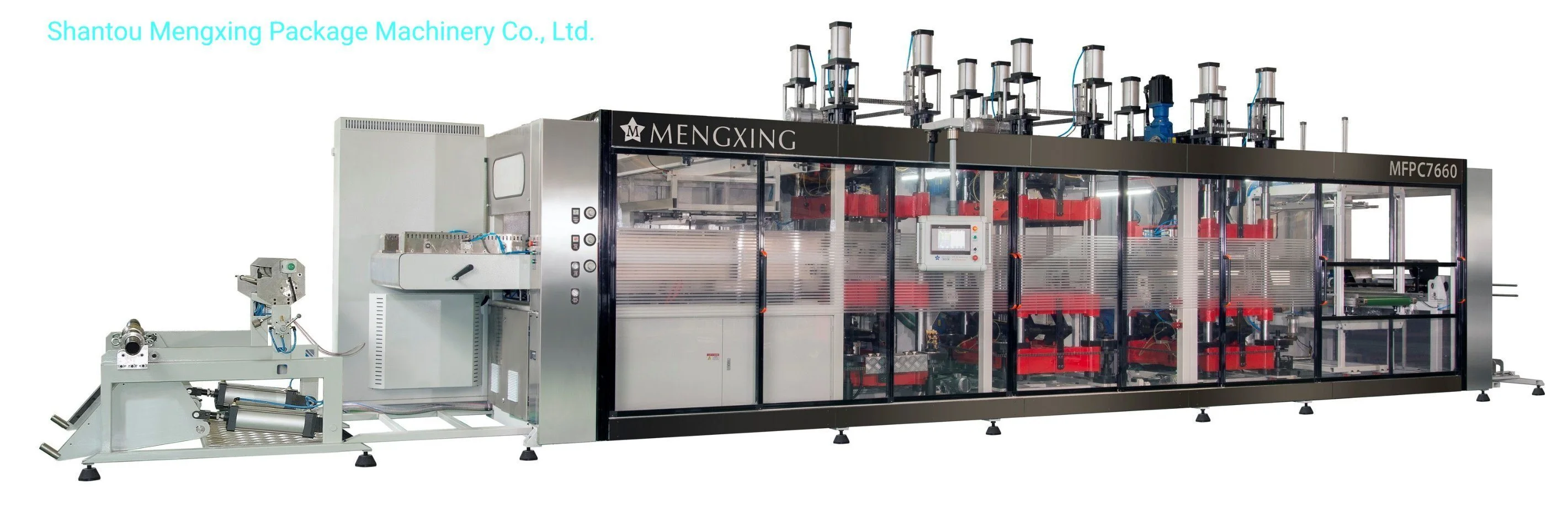 4 Stations Pressure & Vacuum Forming Machine 1