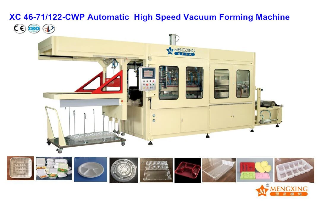 High Speed Egg Tray/Container/Box Blister Forming Machine 1