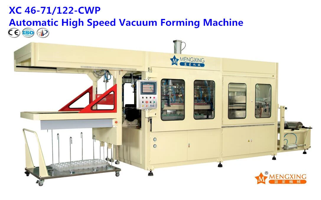 Plastic Disposable Cover Vacuum Products Making Forming Machine 1