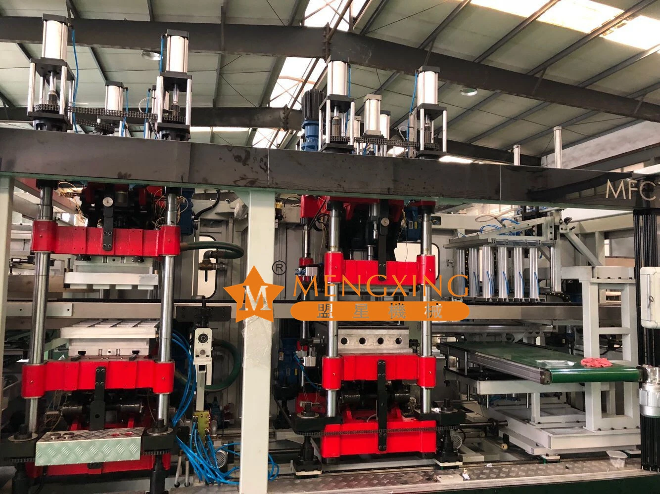 BOPS Thermoforming Machine 3 Station Mengxing MFC7660 1