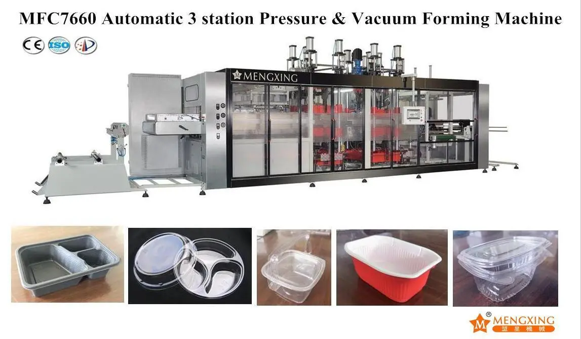 Multi Function Plastic Egg Tray Thermoforming Machine for PP PS Pet Material 1