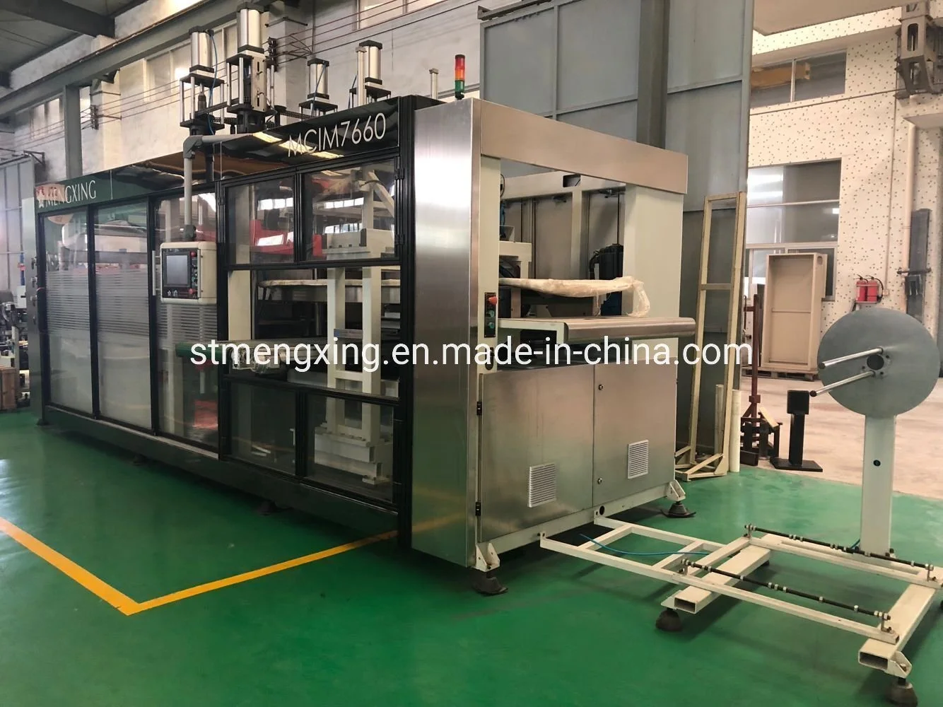 Mcim 7660 Full-Auto Plastic Lids Forming&Cutting Machine 1