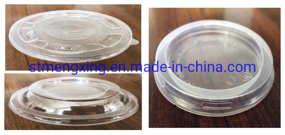 Automatic Forming Cutting Stacking Counting Plastic Lid Cover Thermoforming Machine 1