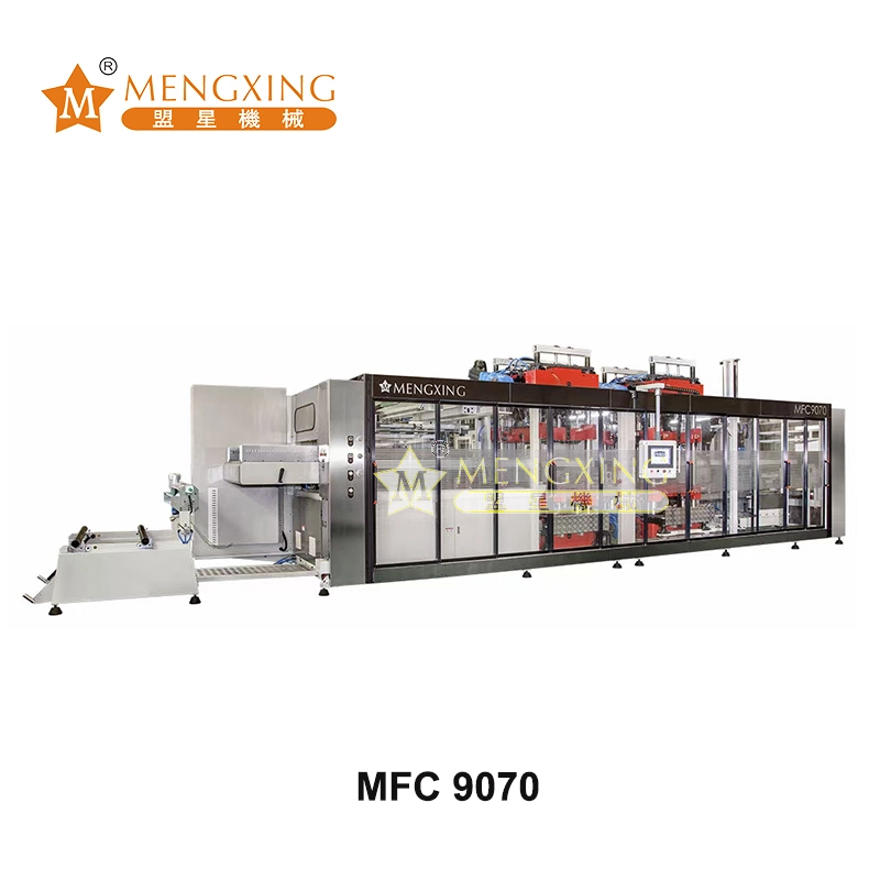 MFC9070 Servo Automatic 3 stations Pressure Thermoforming Machine 1