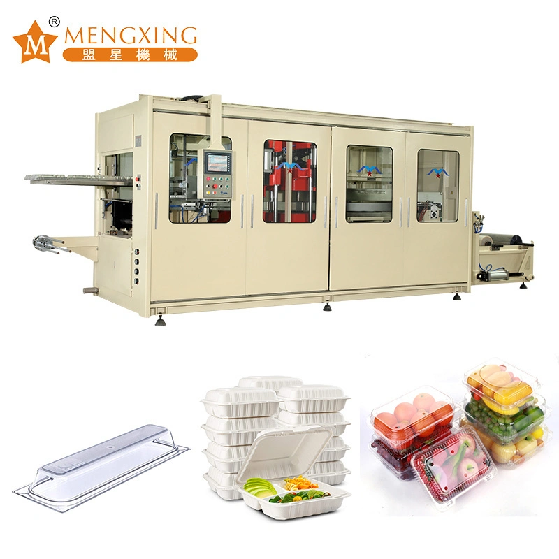 Three Station Automatic Thermoforming Machine High-Speed Vacuum Pressure Forming Machine Plastic Negative Pressure Moulding Machine 1