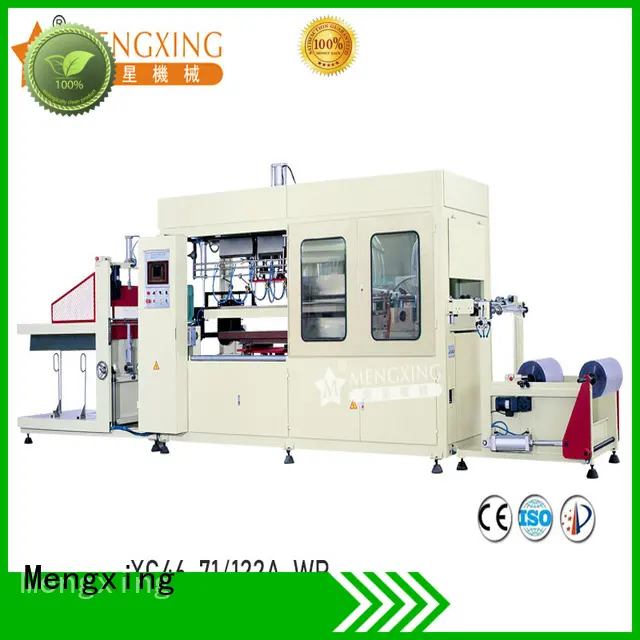 Mengxing fully auto plastic vacuum forming machine plastic container making lunch box production 1