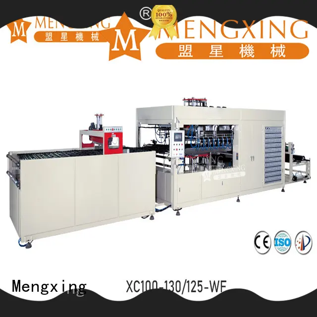 Mengxing fully auto vacuum forming machine plastic container making lunch box production1 1