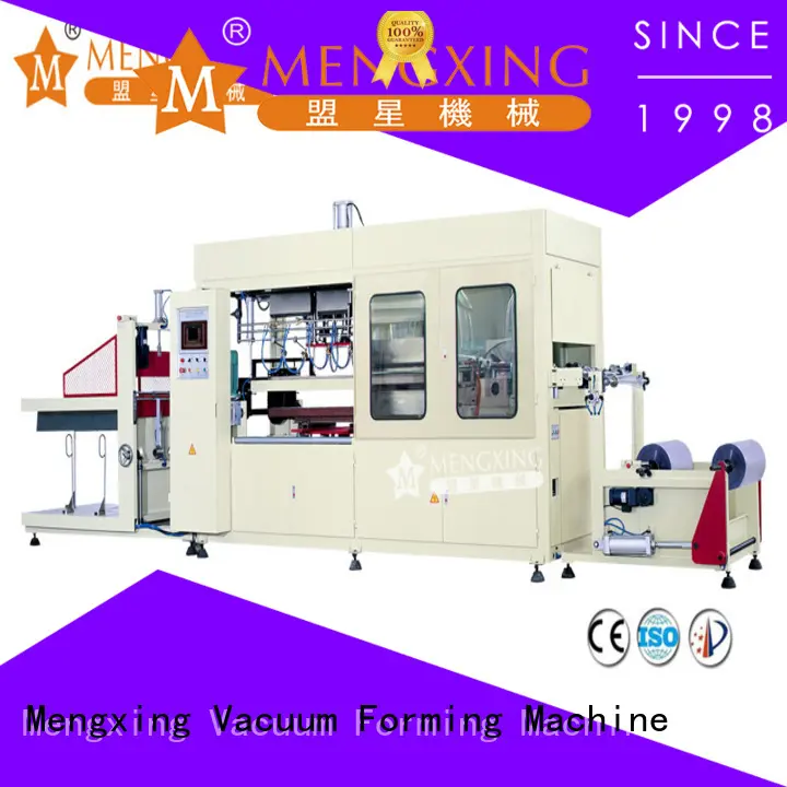 Mengxing vacuum forming machine plastic container making easy operation 1