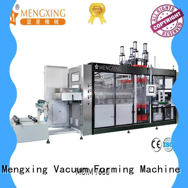 Mengxing plastic thermoforming machine oem&odm easy operation 1
